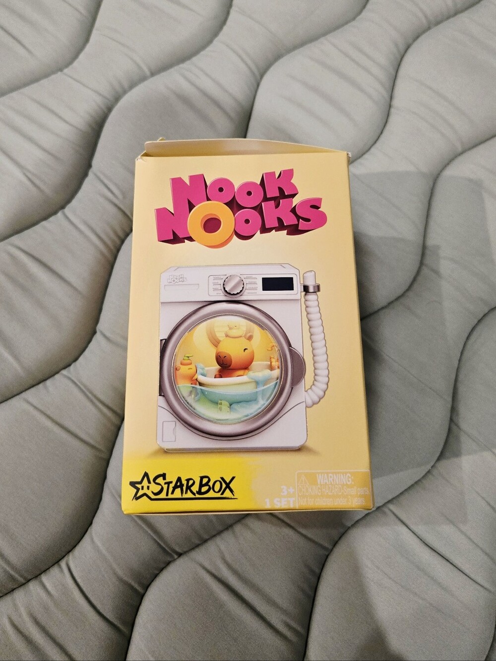 Nook Nooks Blind Box (Washing Machine w/ Capybara) (Opened Box / Unassembled)